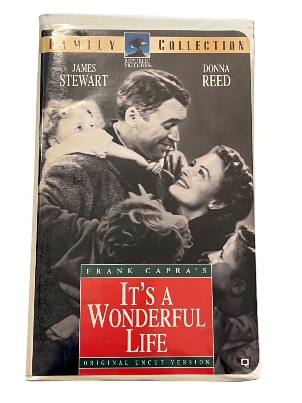 Its A Wonderful Life 1946 VHS Family James Stewart Donna Reed Pre-Owned
